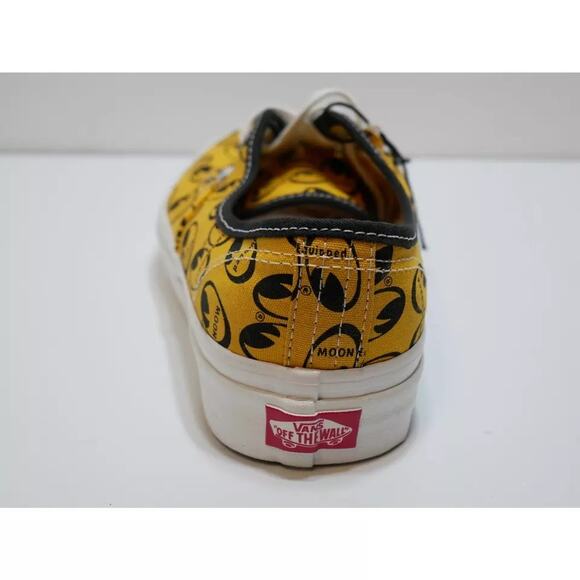 NEW VANS X MOONEYES AUTHENTIC 44 DX ANAHEIM FACTORY YELLOW MENS SIZE - 8.5 - Picture 12 of 15